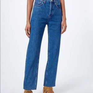 RE/DONE Originals High Rise Stovepipe SAF sz 25